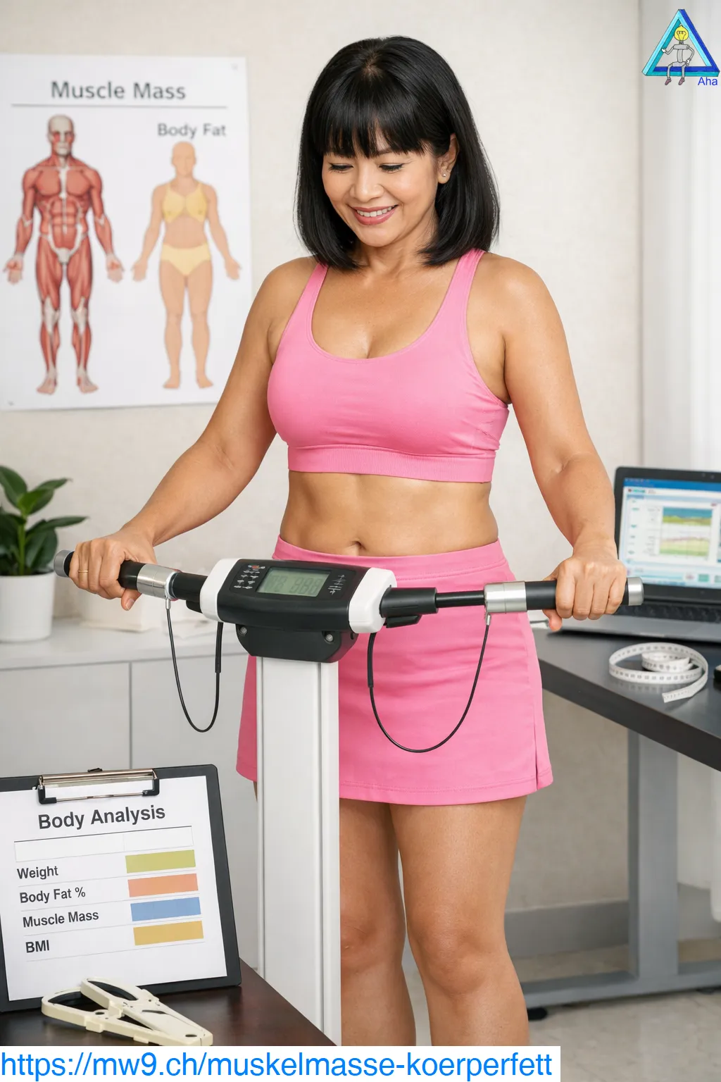 Muskelmasse + Körperfett